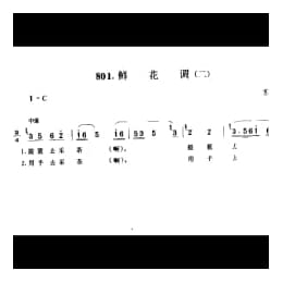 鲜花调 二 苏州市