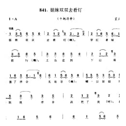 姐妹双双去看灯 十把洋伞 宜兴市