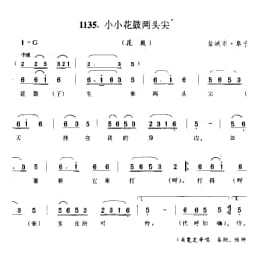 歌舞小调_小小花鼓两头尖 花鼓 盐城市 阜宁县
