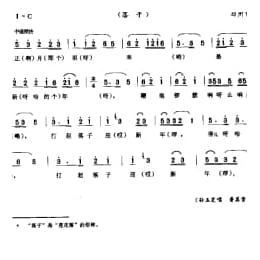 歌舞小调_打起落子迎新年 落子 邳州市