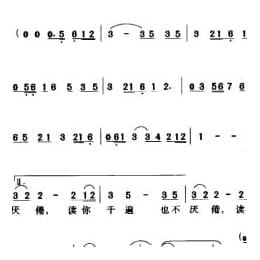 中国名歌500首乐谱:读你 梁弘志词曲
