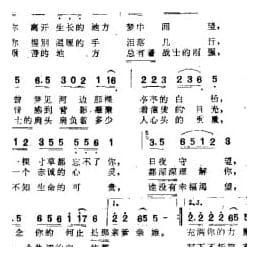 军人抒情曲谱:热血颂