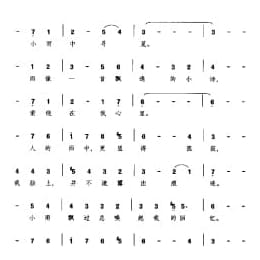 小雨中的回忆 林时达词曲