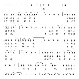 我热恋的故乡 广征词 徐沛东曲