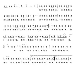 风中有朵雨做的云 李安修词 陈耀川曲