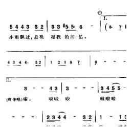 小雨中的回忆 林诗达词曲