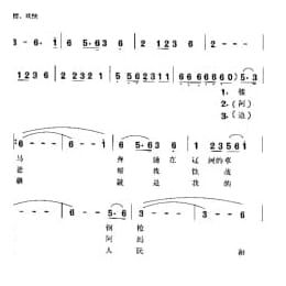 骏马奔驰保边疆 蒋大为词曲