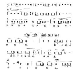 笛声远来笛声近 电影 画中人 插曲 贺敬之词 马可曲