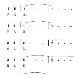 外国古典歌曲简谱:哈利路亚 德 亨德尔曲
