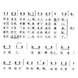 外国民间乐曲简谱:扬基 都得儿 英国民歌