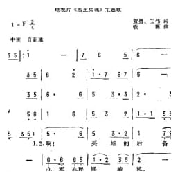 啊！后备军 电视片 黑土兵魂 主题歌 贺勇 王伟词 铁源曲