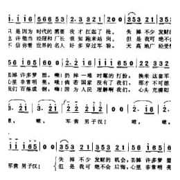 军营男子汉 1996阎肃词 姜春阳曲 群星演唱