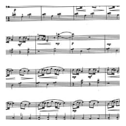 中国钢琴名曲五线谱:动物园组曲 熊猫 黎英海