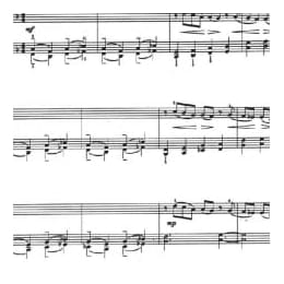 中国钢琴名曲五线谱:动物园组曲 大象 黎英海