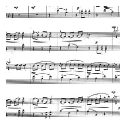 中国钢琴名曲五线谱:动物园组曲 孔雀 黎英海