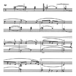 中国钢琴名曲五线谱:民歌小曲 十里铺 陕西民歌 黎英海