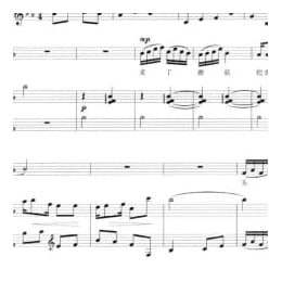 声乐五线谱:塞外村女 唐纳词 聂 曲