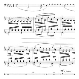 声乐五线谱:岁月悠悠 黄嘉谟词 江定仙曲