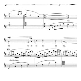 声乐五线谱:怀念曲 毛羽词 黄永熙曲