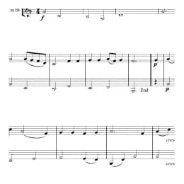 长笛 单簧管圣诞颂歌二重奏曲谱:Go Tell It on The Mountain for flute and clarinet in Bb