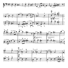 小提琴二重奏曲谱:奥萨之死 选自 培尔 金特 格里格曲 刘聪颖改编曲目 初级