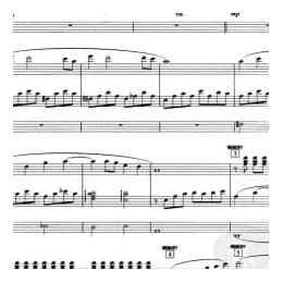 小河淌水 高原曲 尹宜公编曲 王晓莲编配 双排键电子琴七级考级曲目五线谱