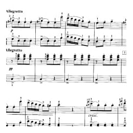 少儿钢琴四手联弹曲目:土耳其进行曲 贝多芬曲 五线谱