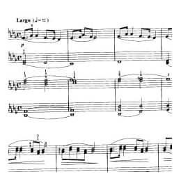 少儿钢琴四手联弹曲目 新大陆 交响曲 第二乐章片段 德沃夏克曲 吴珊珊改编 五线谱