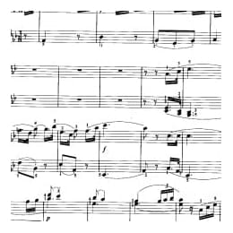 少儿钢琴四手联弹曲目 命运 交响曲 第二乐章片段 贝多芬曲 吴珊珊改编 五线谱