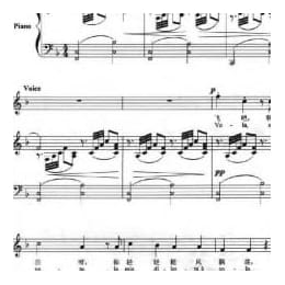 意大利歌曲 小夜曲 La Serenate 托斯蒂 F.P.Tosti 1846 1916 五线谱