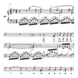 意大利歌曲 梦 Sogno 托斯蒂 F.P.Tosti 1846 1916 五线谱