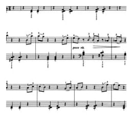 钢琴考级二级曲谱 女神之舞 蓬基耶利曲 外国乐曲五线谱