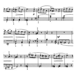 钢琴考级二级曲谱 柔板 斯坦别尔特曲 外国乐曲五线谱